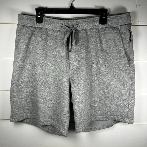 American Eagle Gray Drawstring Sweat Shorts Size XL - Picture 1 of 11
